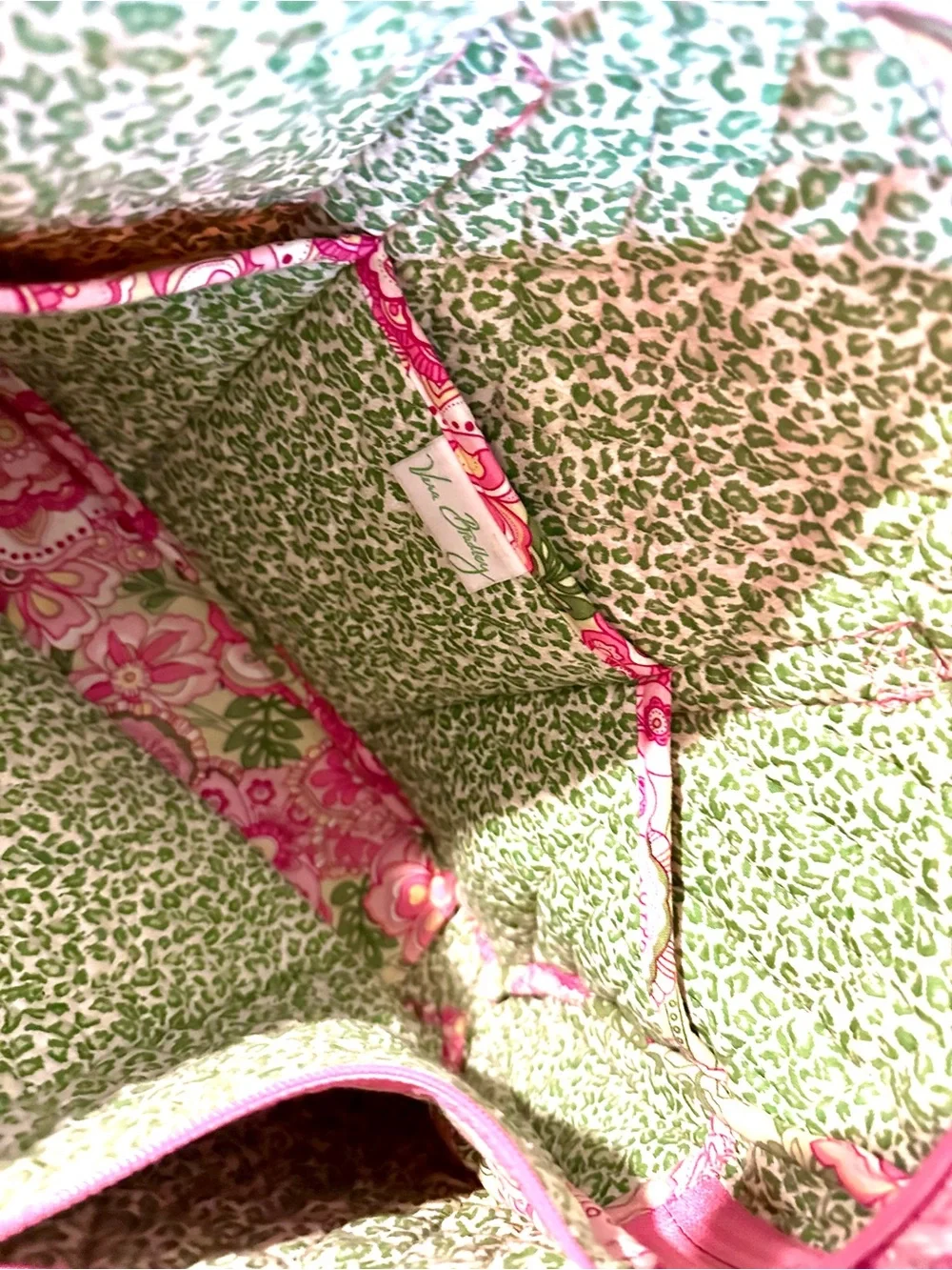 Vera Bradley Petal Pink Floral Quilted Computer Bag  - Women's Tote Rare find